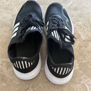 adidas Kids Black and White Sneakers
